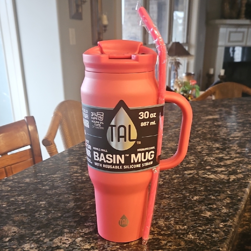 Basin Mug - Coral